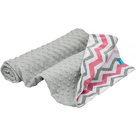 Imagem da oferta Cobertor Infantil Onda Rosa Clingo