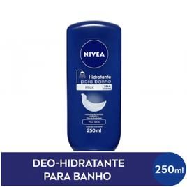 Hidratante para o Banho Nivea Body Milk 250ml