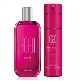 Conjunto Egeo Dolce o Boticário Feminino - Desodorante Colônia 90ml + Body Spray Desodorante 100ml