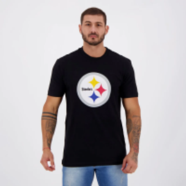 Camiseta New Era NFL Pittsburgh Steelers Preta
