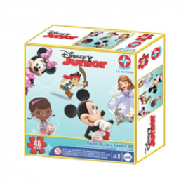 Imagem da oferta Super Quebra-Cabeça 3D Disney Junior 48 Peças - Estrela