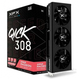 Placa de Vídeo XFX Speedster QICK308 AMD Radeon RX 6650XT Ultra Gaming 8GB GDDR6 Ray Tracing RDNA2 - RX-665X8LUDY QICK308 ULTRA