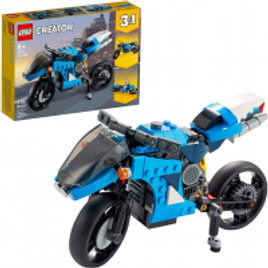 Imagem da oferta Brinquedo Creator: 3 em1 Supermoto 31114 236 Peças - Lego