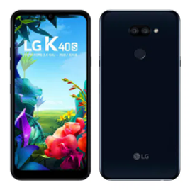 Imagem da oferta Smartphone LG K40s LMX430BMW, Tela de 6,1", 32GB, Câmera Dupla 13MP+5MP