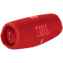 Imagem da oferta Caixa de Som Portátil JBL Charge 5 com Powerbank, à Prova D'água - Vermelha