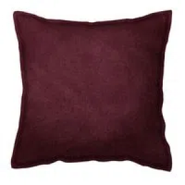 Almofada Decorativa 45x45 Veludo Deep Wine
