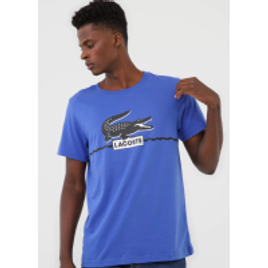Imagem da oferta Camiseta Lacoste Logo Azul