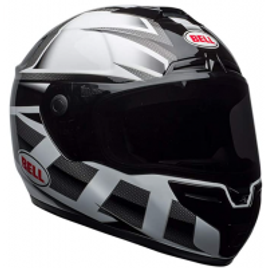 Imagem da oferta Capacete Bell Helmets Srt PVermelhoator Gloss Branco Preto 56