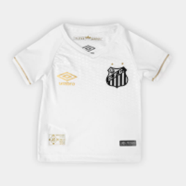 Imagem da oferta Camisa Santos Infantil I 2018 s/n° Torcedor Umbro