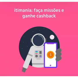 Imagem da oferta Coloque a Partir de R$20 na Sua Conta e Ganhe R$5 de Cashback  - Iti Itaú