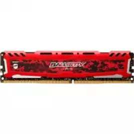 Imagem da oferta Memória RAM Crucial Ballistix Sport LT 8GB 2400MHz DDR4 CL16 Vermelho - BLS8G4D240FSEK