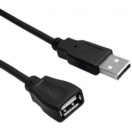 Cabo Extensão de USB Macho/Femea Versão 2.0 com 1,50m - MD9