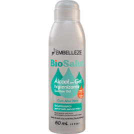 Álcool em Gel BioSalut Higienizante Perfumado 60ml