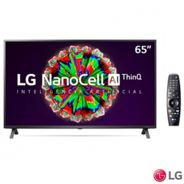 Imagem da oferta Smart TV NanoCell 4K LG LED 65" com ThinQAI Google Assistente e Wi-Fi - 65NANO79SNA