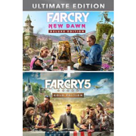Imagem da oferta Jogo Conjunto Far Cry 5 Gold Edition + Far Cry New Dawn Deluxe Edition - Xbox One