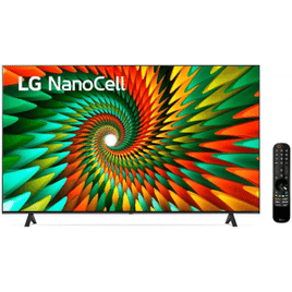 Imagem da oferta Smart TV LG 4k Nanocell 55" Thinq Ai Alexa Google Assistente - 55NANO77SRA