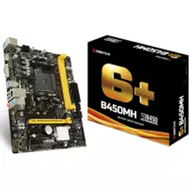 Imagem da oferta Placa Mãe Biostar B450MH Chipset B450 AMD AM4 mATX DDR4