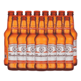 Imagem da oferta 5 Packs Cerveja Budweiser 330ml - 6 Unidades (Total 30 Undiades)