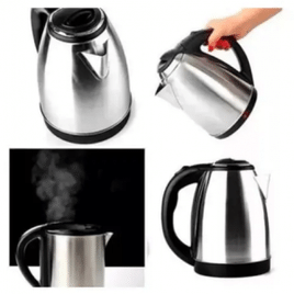 Imagem da oferta Jarra Elétrica Bule Chaleira Aço Inox Café Chá 18 Litros Portátil 110v 1100w