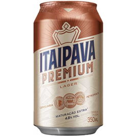 Imagem da oferta 5 Unidades Cerveja Itaipava Premium Puro Malte Lata 350ml
