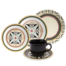 Imagem da oferta Aparelho de Jantar Chá e Sobremesa 20 Peças Oxford Daily Luiza em Cerâmica - 20 peças