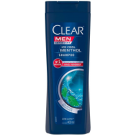 Imagem da oferta Shampoo Anticaspa Clear Men Ice Cool Menthol 400ml