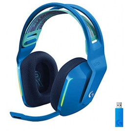 Imagem da oferta Headset Gamer sem Fio Logitech G733 - Azul