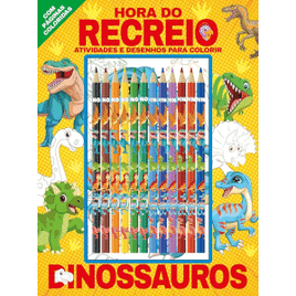 Imagem da oferta Livro Infantil Dinossauros Hora do Recreio