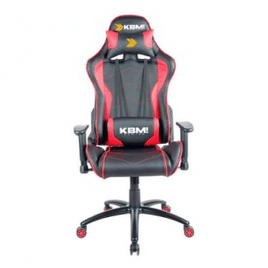 Imagem da oferta Cadeira Gamer KBM! GAMING Storm CG300 Preta e Vermelha Com Almofadas Reclinável Descanso de Braço 2D - KGCG300PTVM