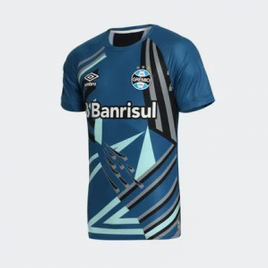 Imagem da oferta Camisa Umbro Grêmio 2020 I Goleiro Número 1 Azul Masculina Tam M