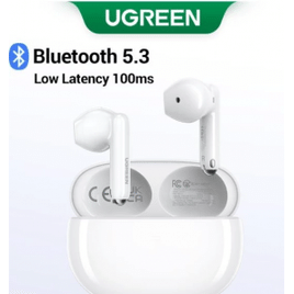 Imagem da oferta UGREEN H5 Bluetooth 5.3 Fone De Ouvido Sem Fio Semi-Em-Auricular 4-Mic Redução De Ruído Baixa Latência Alta Dura