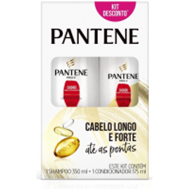 Imagem da oferta Kit Pantene Shampoo 350ml + Condicionador 175m