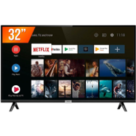 Imagem da oferta Smart TV LED 32'' HD TCL 32S6500S 2 HDMI 1 USB Android OS Wi-Fi - Bivolt