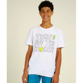 Imagem da oferta Camiseta Juvenil Estampa Frontal MR