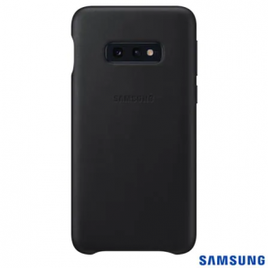 Imagem da oferta Capa Protetora para Galaxy S10e em Couro Preta - Samsung - EF-VG970LBEGBR