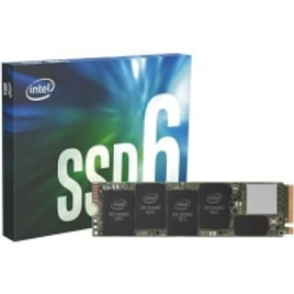 Imagem da oferta SSD Intel 660P Series 512GB M.2 NVMe Leitura 1500MB/s Gravação 1000MB/s - SSDPEKNW512G8X1
