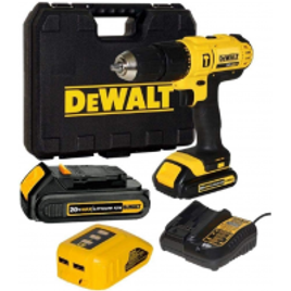 Parafusadeira e Furadeira de Impacto 1/2 Pol 2 Baterias 1.3Ah 110V DeWALT - DCD776CH-BR