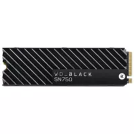Imagem da oferta SSD WD Black SN750 Heatsink 1TB M.2 NVMe Leitura 3470MB/s Gravação 3000MB/s - WDS100T3XHC