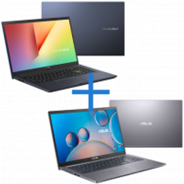 Imagem da oferta Kit Notebooks Asus VivoBook i7-1165G7 8GB HD 1TB GeForce MX330 X513EP-EJ230T + Asus Ryzen 7-3700U 8GB SSD 256GB AMD Radeon RX Vega 10 M515DA-EJ533T