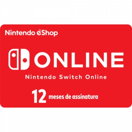 Imagem da oferta Giftcard Nintendo Switch Online 12 Meses