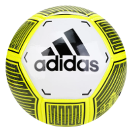 Imagem da oferta Bola De Futebol Campo Adidas Starlancer VI - Branco e Amarelo