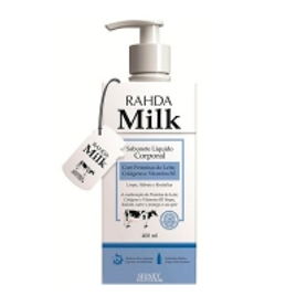 Imagem da oferta Sabonete Líquido Corporal Rahda Milk Proteínas do Leite Colágeno E Vitamina B3 - Sidney Oliveira 400ml