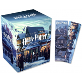 Box de Livros Coleção Harry Potter + Marcador Exclusivo 1ª Ed. - J.K. Rowling