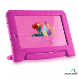 Imagem da oferta Tablet Multilaser Disney Princesas Plus com 7'' Wi-Fi Android 8.1  16GB - NB308