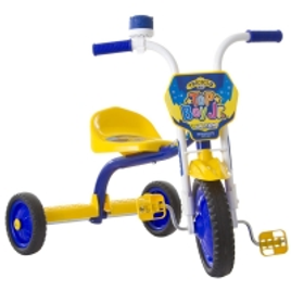 Imagem da oferta Triciclo Infantil Top Boy Jr Azul E Amarelo Pro Tork Ultra