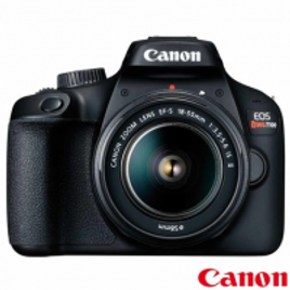 Imagem da oferta Câmera Digital Canon EOS Rebel T100 DSLR com 18 MP 3" Gravação em Full HD - T100 EF-S 18-55MM STM