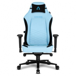 Imagem da oferta Cadeira Gamer Alpha Gamer Alegra Fabric Azul - AGALEGRA- F-BL