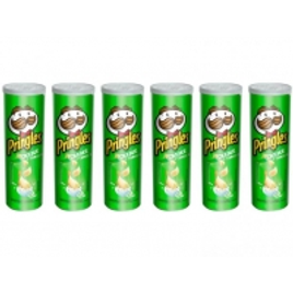 Imagem da oferta Kit Batata Pringles Creme e Cebola 6 Unidades - 120g Cada