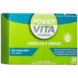 Imagem da oferta 2 Unidades Power Vita Nutrição Capilar 30 Cápsulas