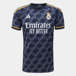 Imagem da oferta Camisa Real Madrid Adidas Away 23/24 s/n° Torcedor - Masculina Tam EGG